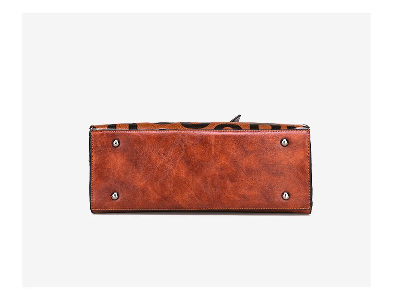 New Female Letter Pattern Portable Shoulder Bag - Image 2