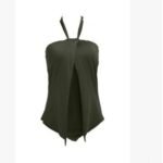 Halter jumpsuit swimsuit