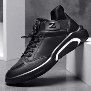 Men's casual leather shoes