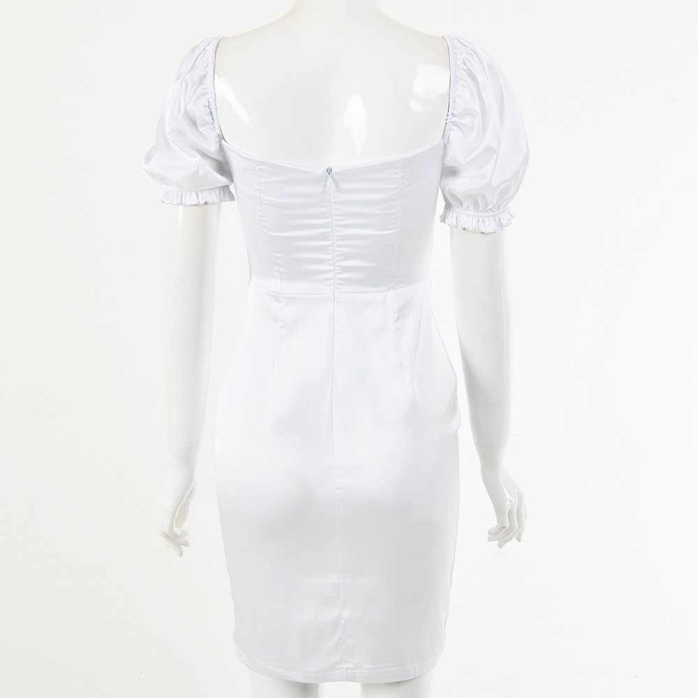 Tight dress with chest zipper - Image 20
