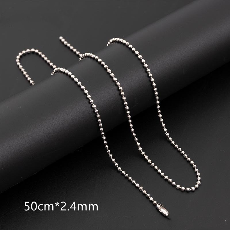 Diy Accessory Bead Chain Necklace 60cm