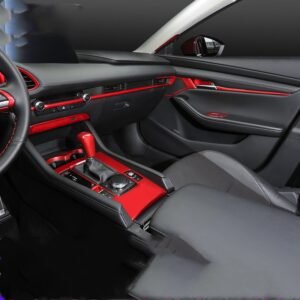 Decorative sequin stickers for interior control gears
