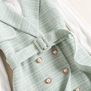 Double-breasted vest coat