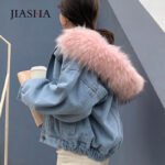 Femmes veste mode hiver manteau chaud coton Denim veste femmes à capuche veste manteau femme Bomber vestes Parkas grande taille