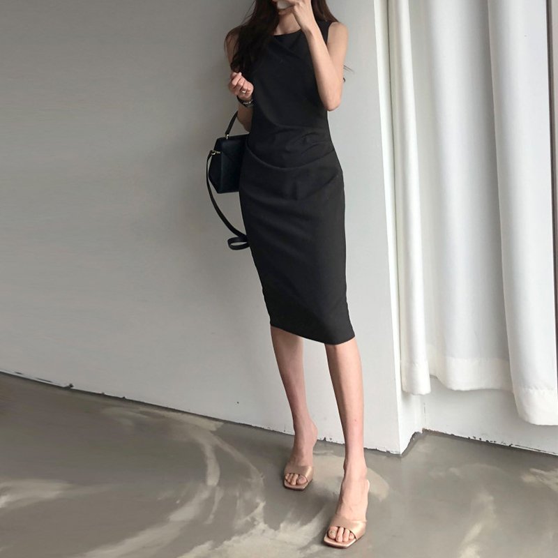 Slim wrap hip dress - Image 3