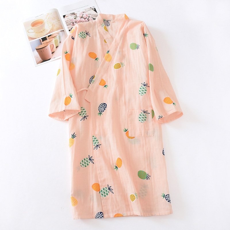 Gauze Japanese kimono nightdress - Image 2
