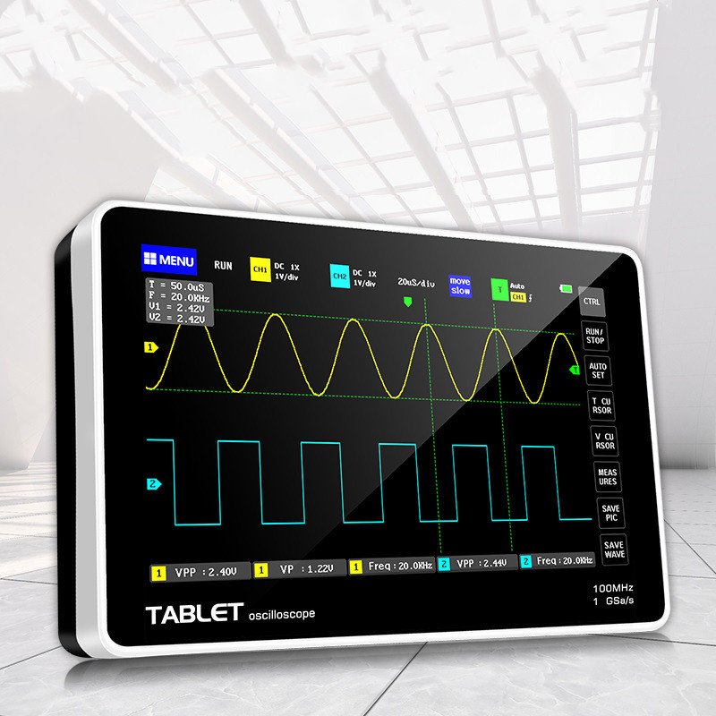 Fnirsi 1013d Dual Channel Digital Touch Panel Oscilloscope