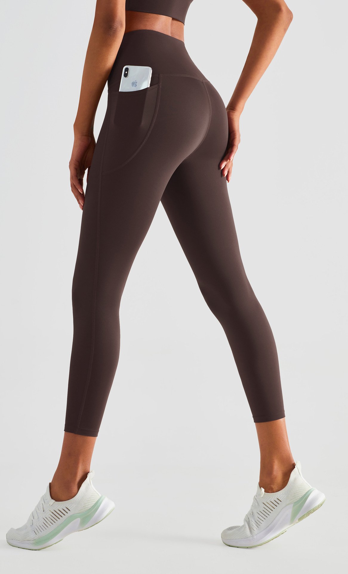Side Pocket Large Capacity Slim Peach Hip Lift Fitness Pants - Image 6