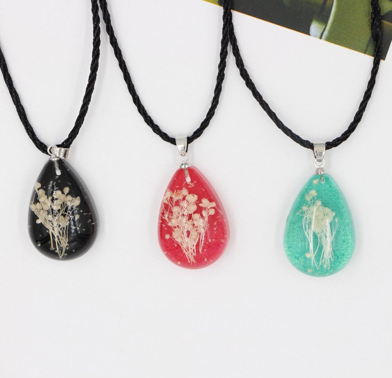 Immortal Flower Time Gemstone Necklace - Image 2