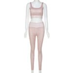 Printed yoga wear sports suit