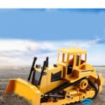 Remote controlled bulldozer electric crawler forklift