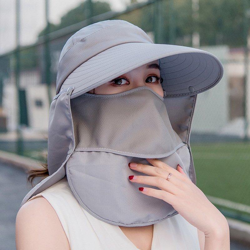 Full sunscreen folding sun hat - Image 3