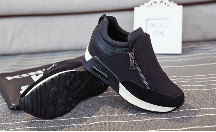 Foreign trade large size canvas women's shoes 41 42 yards sports wind casual shoes scrub increased student running shoes wholesale - Image 4