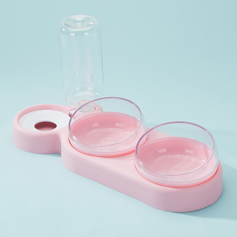 Double Bowl Automatic Feeder Drinking Water Pet Supplies - Image 9