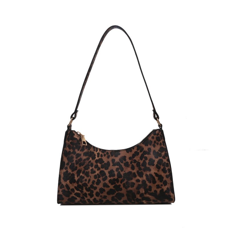 Leopard cow print underarm bag - Image 3