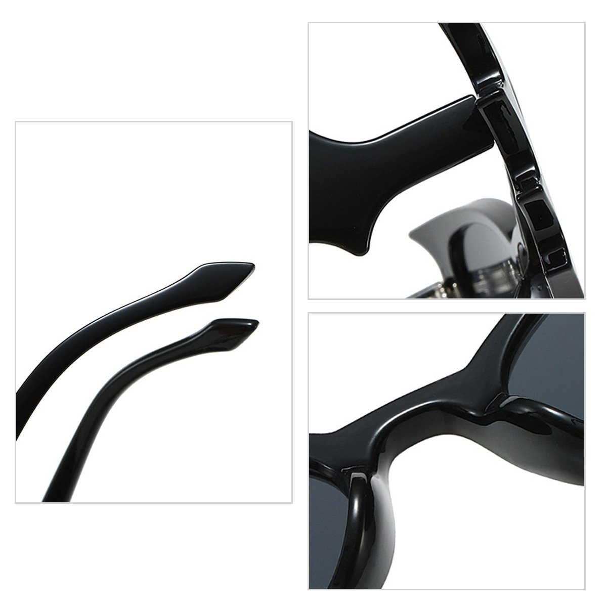 Cat's Eye Exaggerated Personalized Shaped Decoration Glasses - Image 3