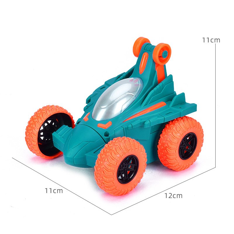 Electric Sound And Light Tipping Toy Car - Image 4