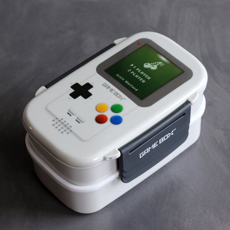 Game Machine Pattern Double Layer Bento Box - Image 2