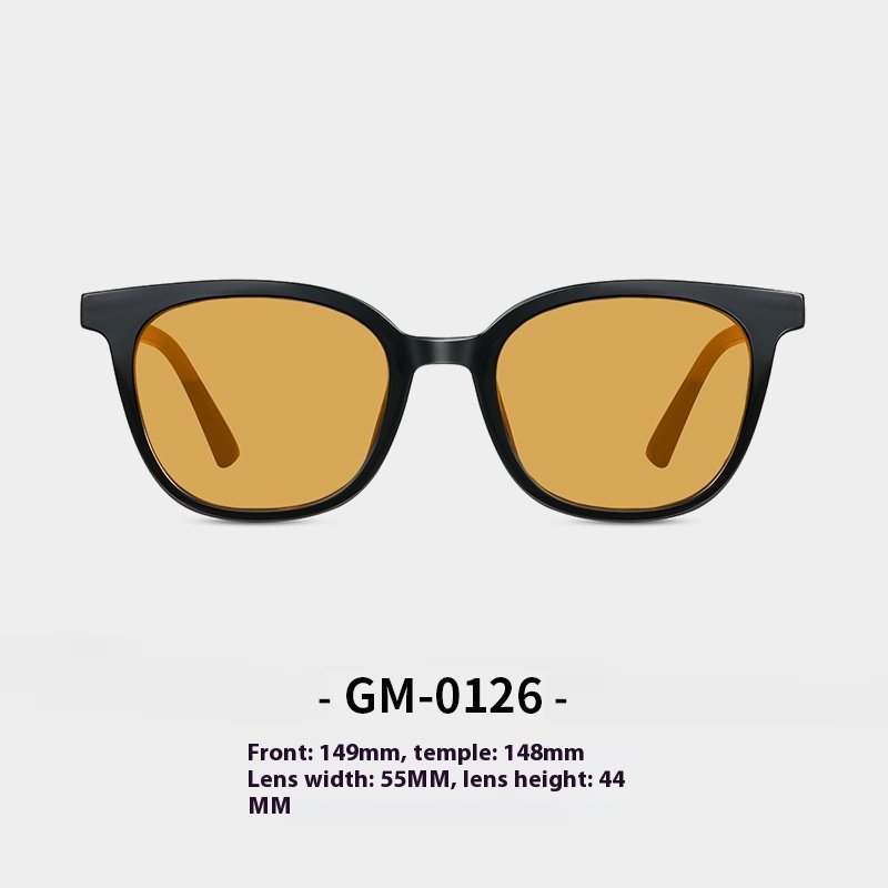 New Same Brown TR90 Sunscreen Sun Shade Sunglasses - Image 5