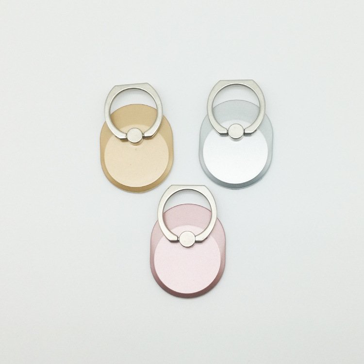 Handset ring support creative gift gift custom-made lazy person oval finger ring bracket manufacturer direct selling - Image 4