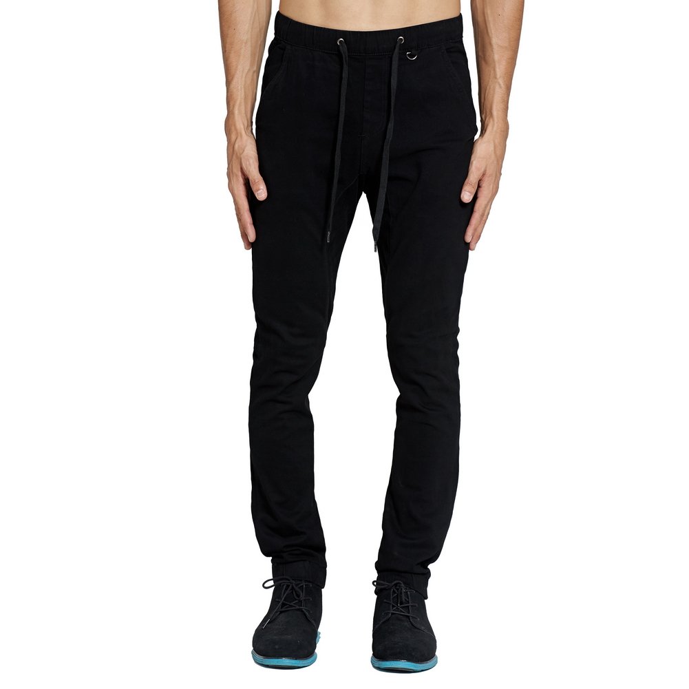Europe and the United States beam foot jogging pants stretch casual male harem pants ebay Amazon Wish