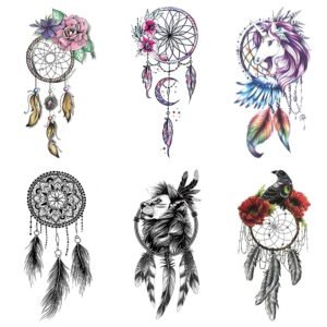 Dream catcher sexy waterproof tattoo stickers