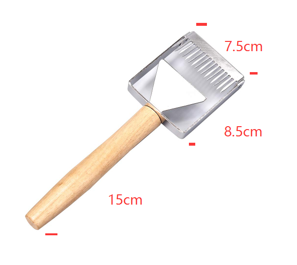 Multi-purpose honey fork fork scraping shovel scraper beehive nest box tool - Image 3