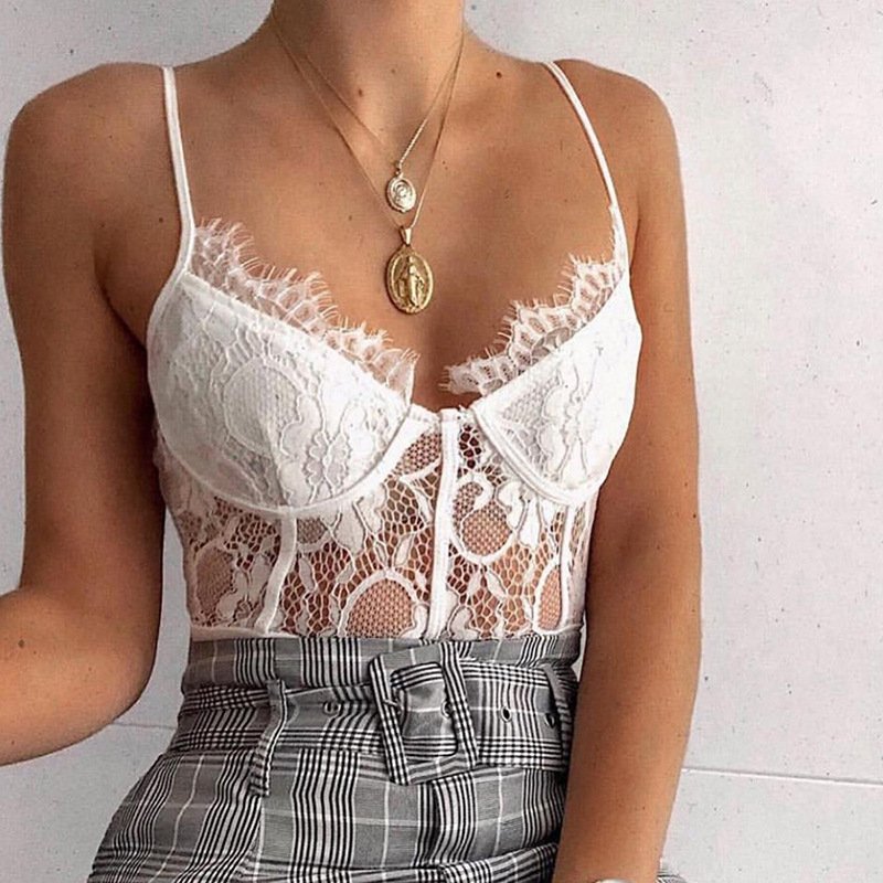 Sexy lace jumpsuit - Image 2