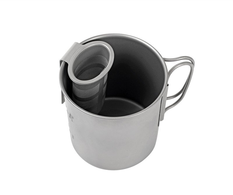 Pure titanium boiling water cup - Image 2