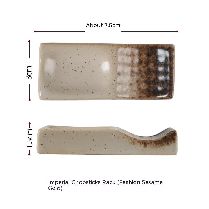 Chopsticks Shelf Ceramic Hotel Table Setting Chopsticks Holding Shelf Chopstick Rest Household Restaurant - Image 9