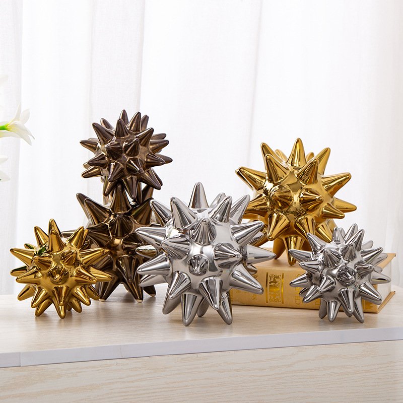 Nordic modern living room model room soft decorations - Image 2