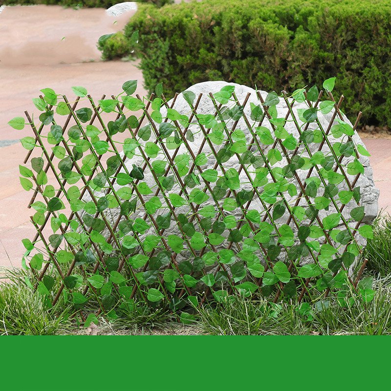 Simulation outdoor wooden fence - Image 7