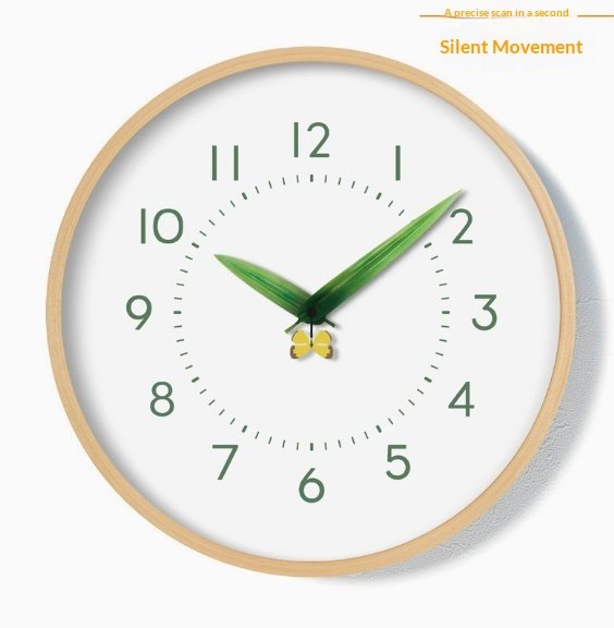 Wall Clock Living Room Home Mute Atmosphere - Image 25