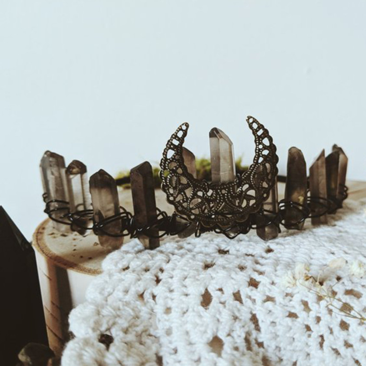 European and American style crystal crown tiara - Image 4