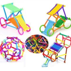 Assembled Building Blocks DIY Smart Stick Plastic Blocks Imagination Creativity Educational Learning Toys