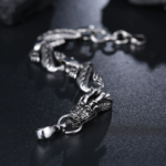 New ethnic style men's zodiac dragon bracelets Domineering personality tide men's jewelry
