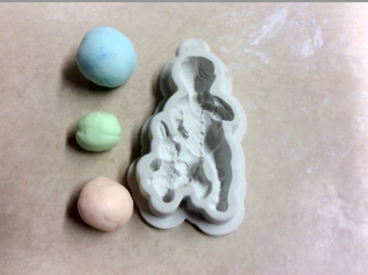 Baby boy silicone mold - Image 3