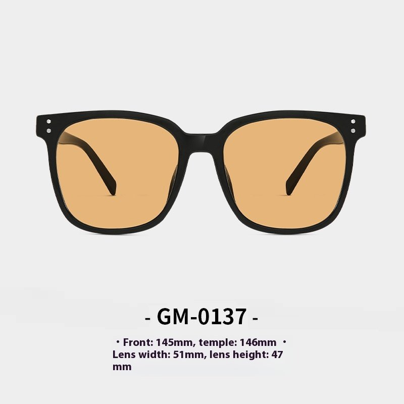 New Same Brown TR90 Sunscreen Sun Shade Sunglasses - Image 4