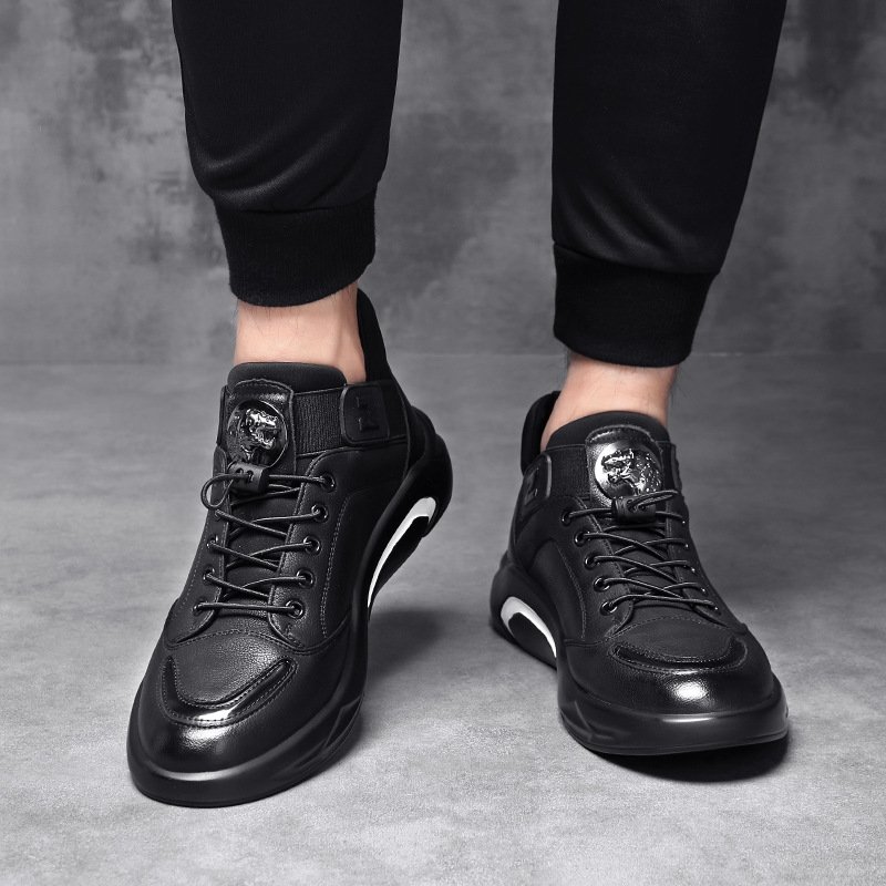 Men's casual leather shoes - Image 2
