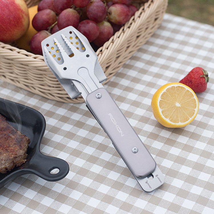 Camping barbecue grill shovel clip - Image 3