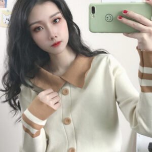 Long sleeve pullover sweater