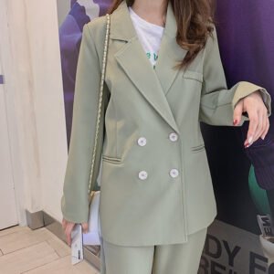 Ladies Vintage Autumn Pant Suit
