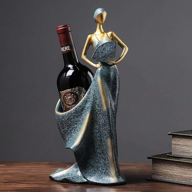 Beautiful girl model wine rack - Image 3