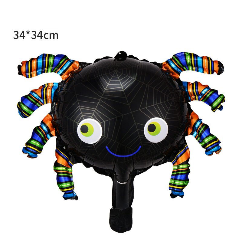 Mini Halloween Balloon Skull Pumpkin Bat Spider Aluminum Film Balloon - Image 11