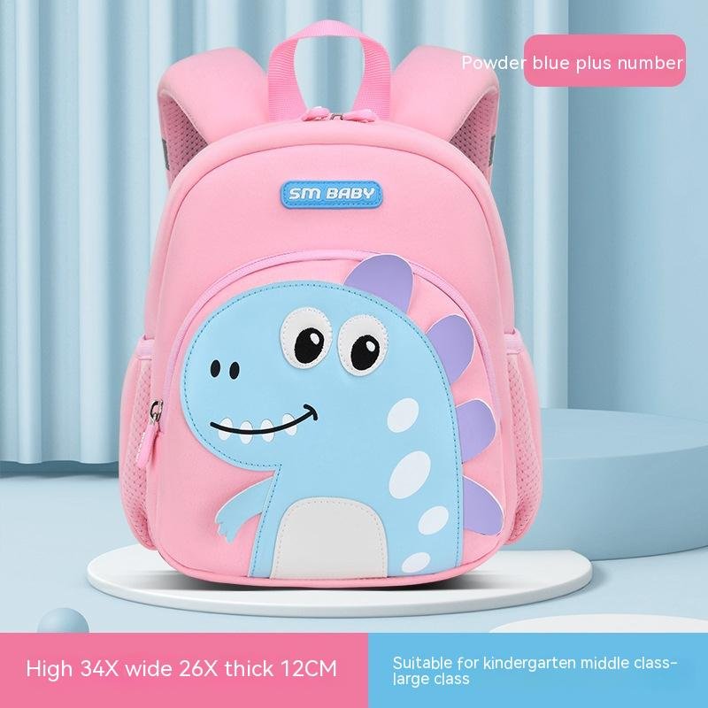 Men's And Women's Cute Fashion Dinosaur Neoprene Backpack - Image 17