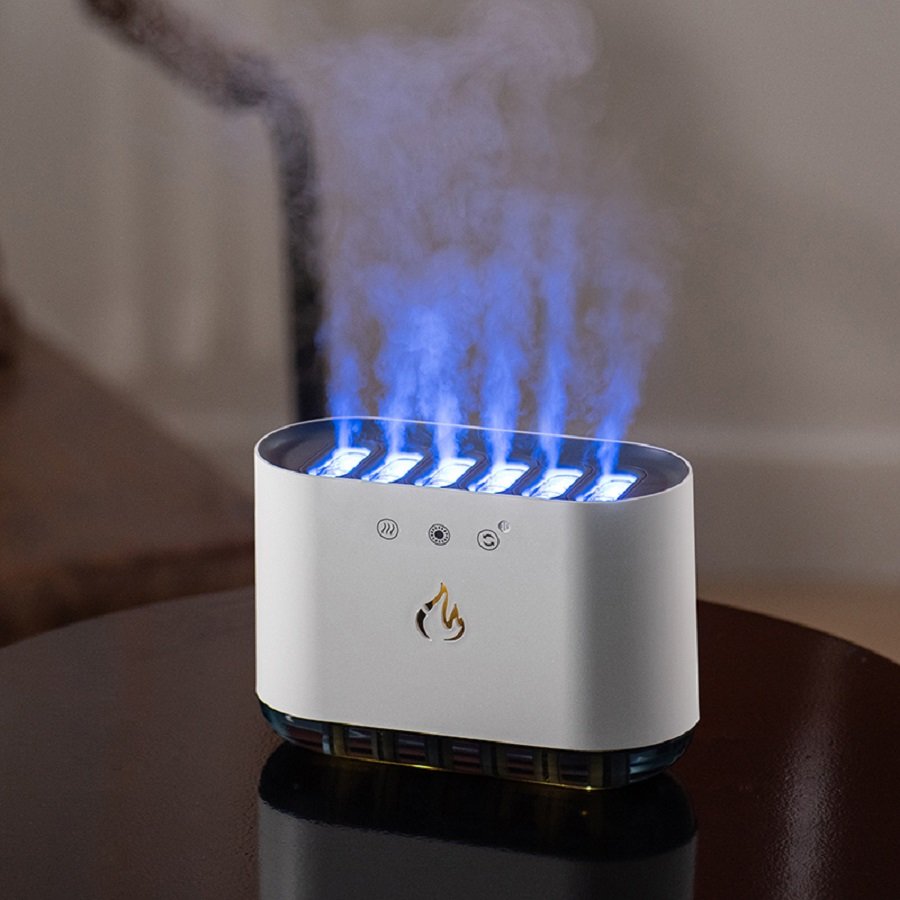 1 Pc New Dynamic Pickup Humidifier Large-capacity Household Humidifier Large Fog Volume Colorful Atmosphere Lamp Aromatherapy Machine - Image 2