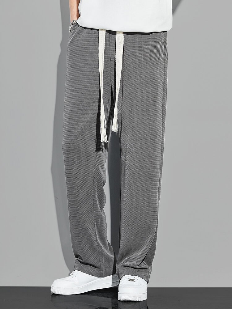 Japanese Simple Versatile Sports Wide Leg Pants - Image 4