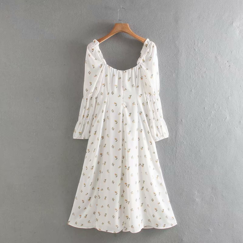 Sexy dress with square neckline - Image 9