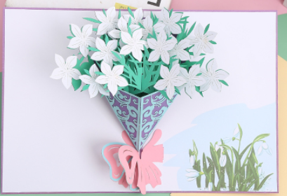 Mother's Day Pop-up Card With Colorful Butterflies - Image 34