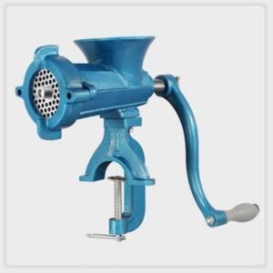 Kalsi hand operated meat mincer keema machine for sausage manual machine no 20 clamp on (s) / 22 bolt on (l)